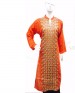 Orange Designer Kurti - 018